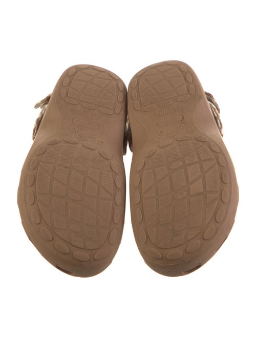 Loeffler Randall Rubber Bow Accents Slingback Flats