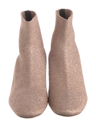 Loeffler Randall Glitter Accents Sock Boots