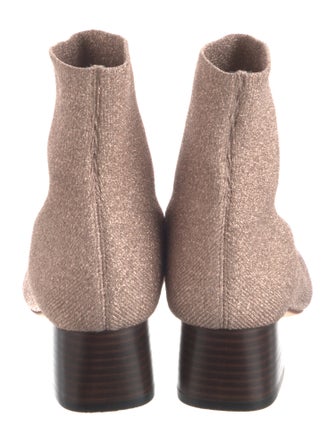 Loeffler Randall Glitter Accents Sock Boots