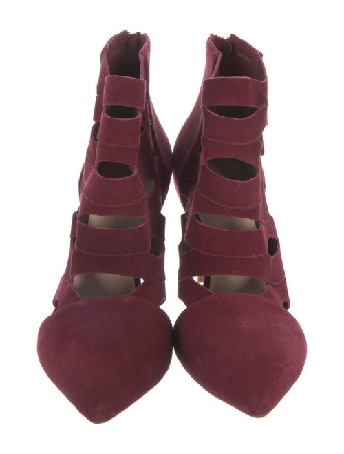 Loeffler Randall Suede Lace-Up Boots