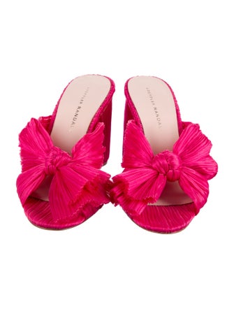 Loeffler Randall Bow Accents Slides