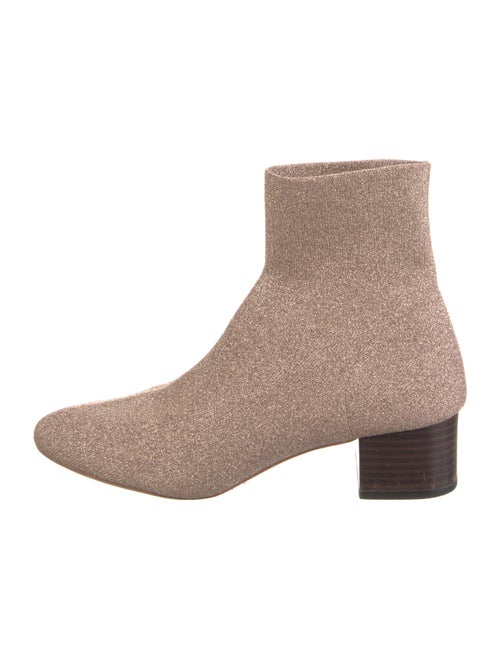 Loeffler Randall Glitter Accents Sock Boots