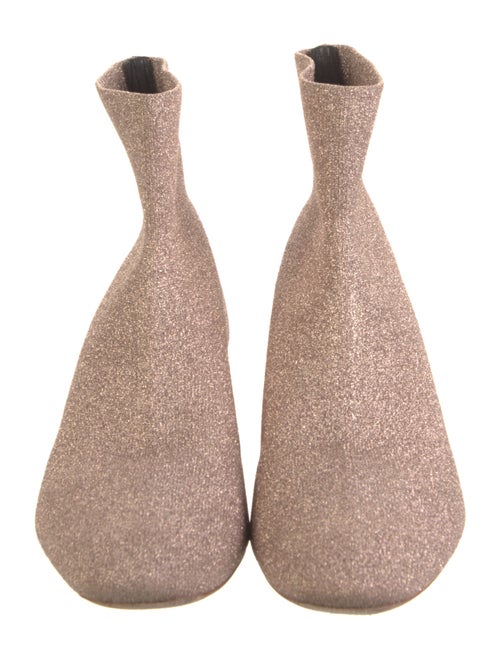 Loeffler Randall Glitter Accents Sock Boots