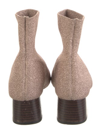 Loeffler Randall Glitter Accents Sock Boots