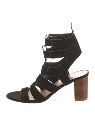 Loeffler Randall Suede Gladiator Sandals