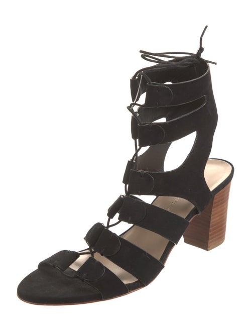 Loeffler Randall Suede Gladiator Sandals