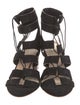 Loeffler Randall Suede Gladiator Sandals