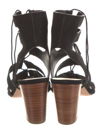 Loeffler Randall Suede Gladiator Sandals