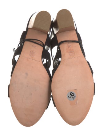 Loeffler Randall Suede Gladiator Sandals