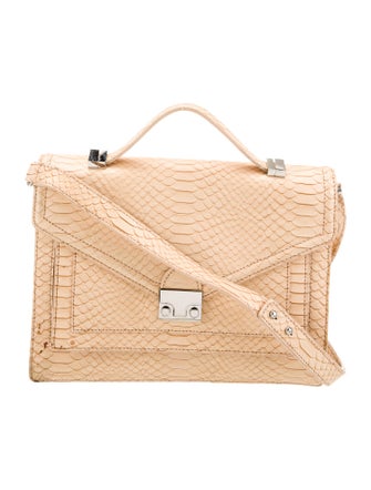 Loeffler Randall Leather Messenger Bag