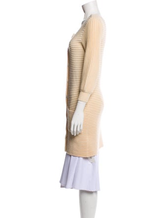 Loeffler Randall Merino Wool Striped Sweater