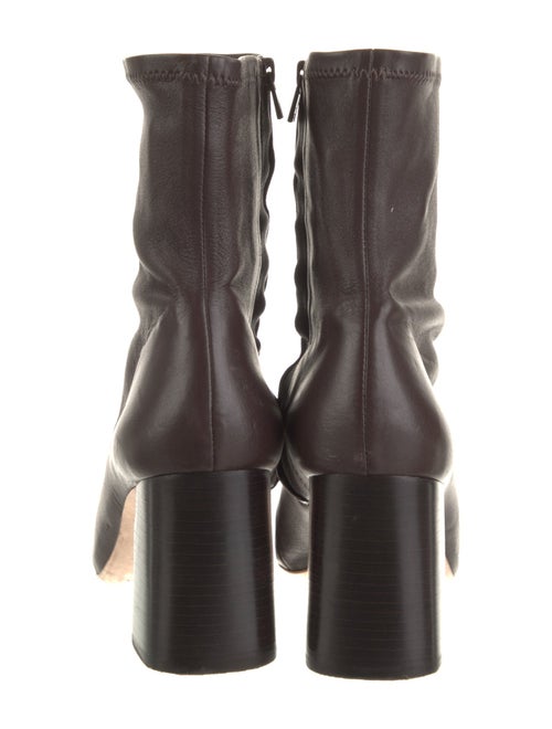 Loeffler Randall Leather Sock Boots