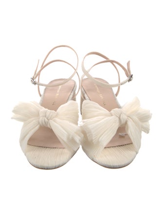 Loeffler Randall Bow Accents Sandals