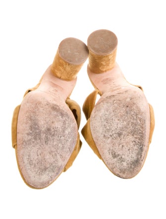 Loeffler Randall Velvet Cutout Accent Slides