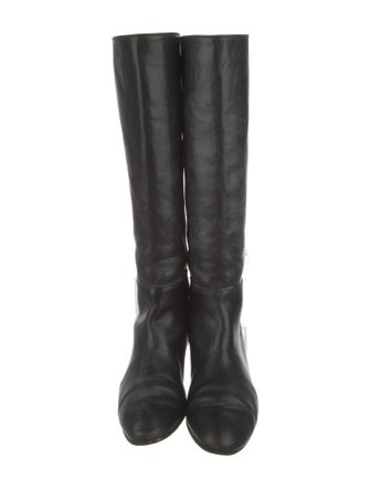 Loeffler Randall Leather Riding Boots