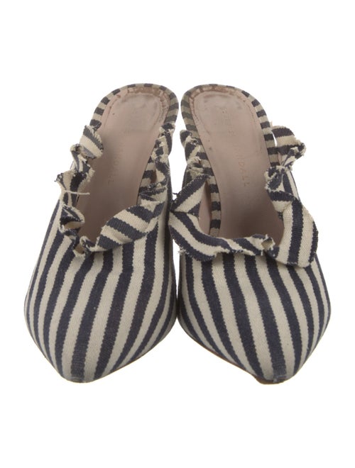 Loeffler Randall Canvas Striped Mules