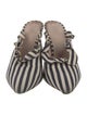 Loeffler Randall Canvas Striped Mules