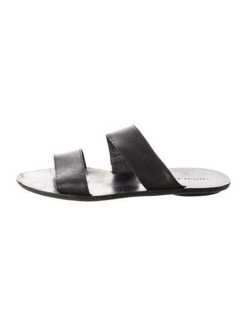 Loeffler Randall Leather Slides
