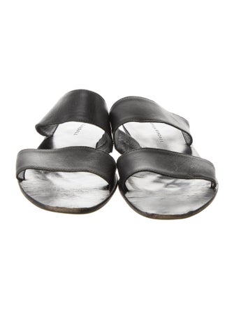 Loeffler Randall Leather Slides