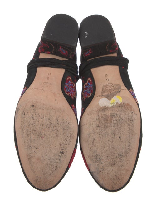 Loeffler Randall Suede Floral Print Pumps