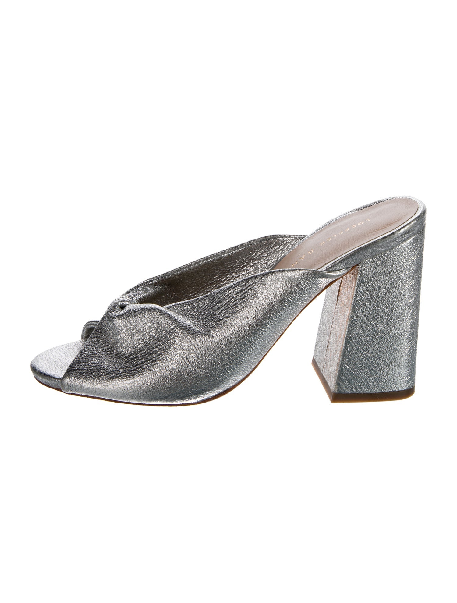 Loeffler Randall Leather Slides