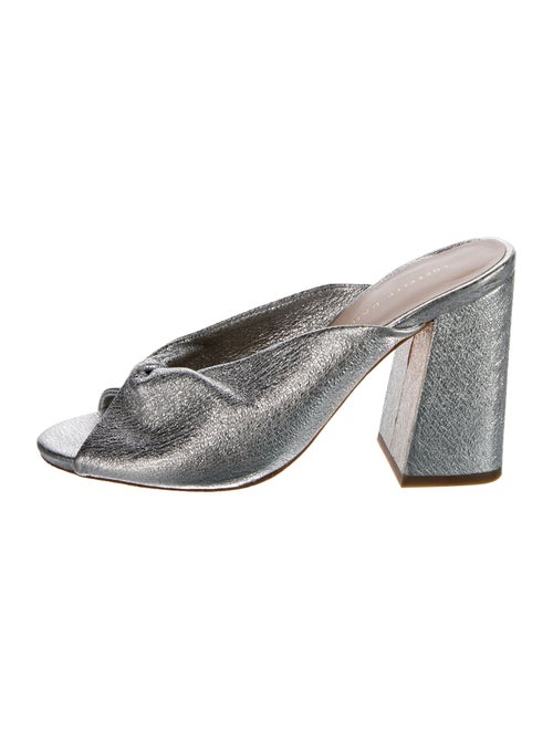 Loeffler Randall Leather Slides