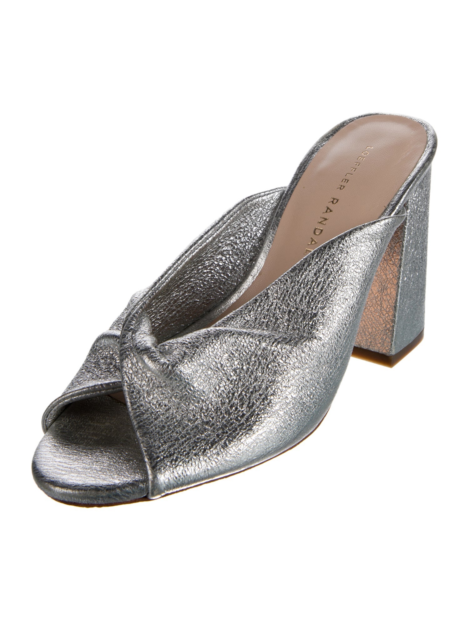 Loeffler Randall Leather Slides