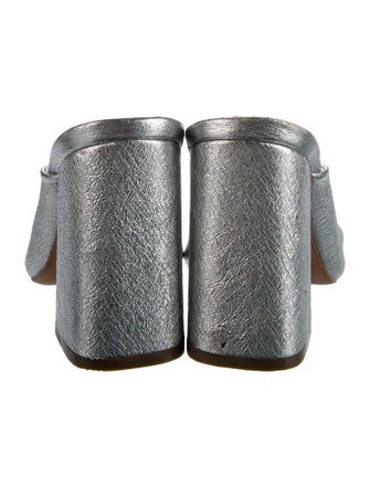 Loeffler Randall Leather Slides