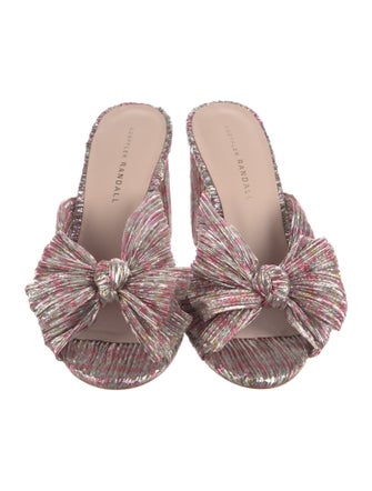 Loeffler Randall Bow Accents Slides