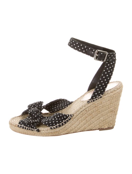 Loeffler Randall Polka Dot Print Espadrilles