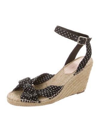 Loeffler Randall Polka Dot Print Espadrilles