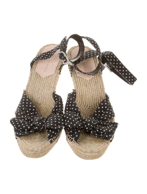 Loeffler Randall Polka Dot Print Espadrilles