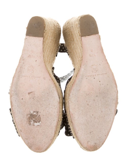 Loeffler Randall Polka Dot Print Espadrilles