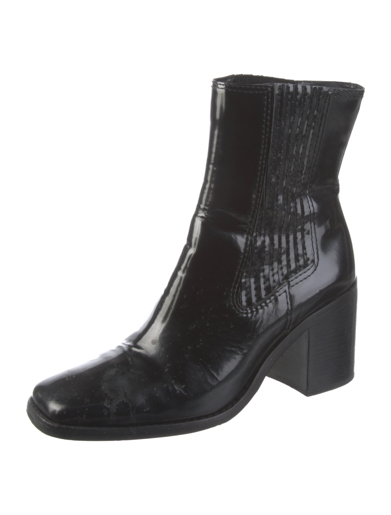 Loeffler Randall Leather Western Boots