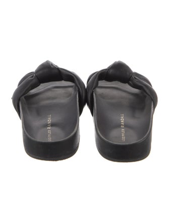 Loeffler Randall Leather Slides
