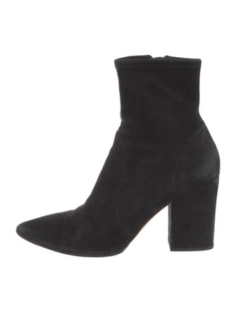Loeffler Randall Suede Sock Boots
