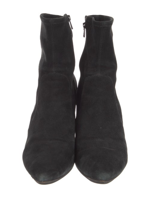 Loeffler Randall Suede Sock Boots