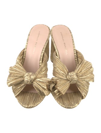 Loeffler Randall Bow Accents Slides