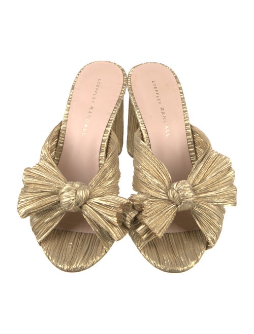 Loeffler Randall Bow Accents Slides