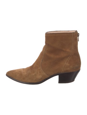 Loeffler Randall Boots Suede Western 6