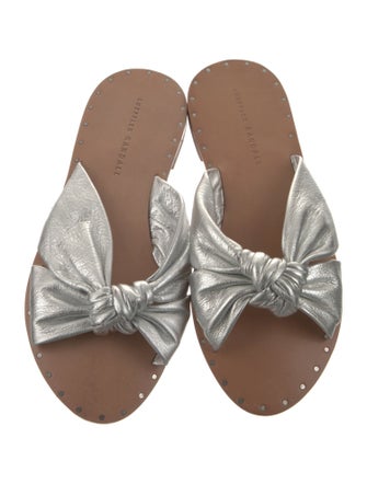 Loeffler Randall Leather Slides