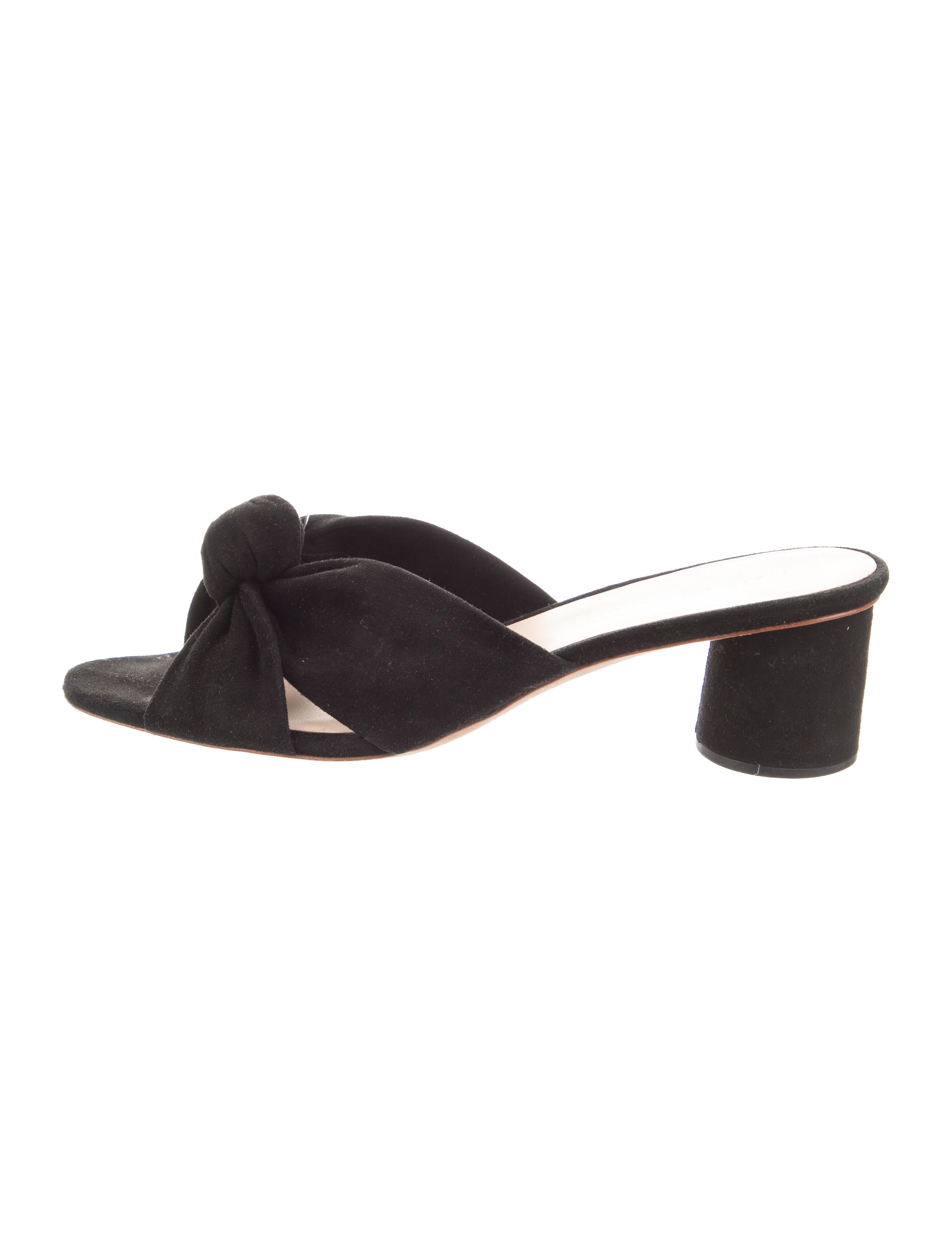 Loeffler Randall Suede Slides