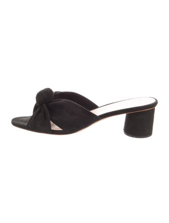 Loeffler Randall Suede Slides