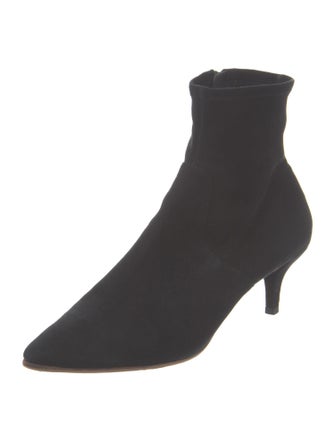 Loeffler Randall Suede Sock Boots
