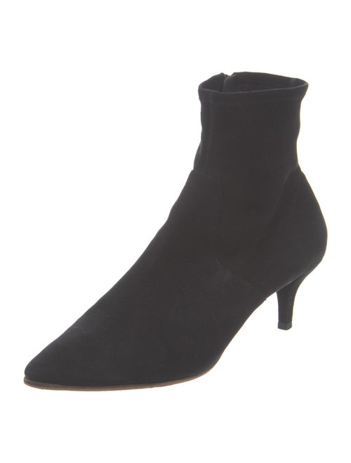 Loeffler Randall Suede Sock Boots
