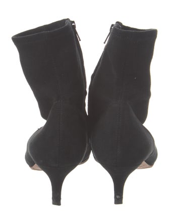 Loeffler Randall Suede Sock Boots