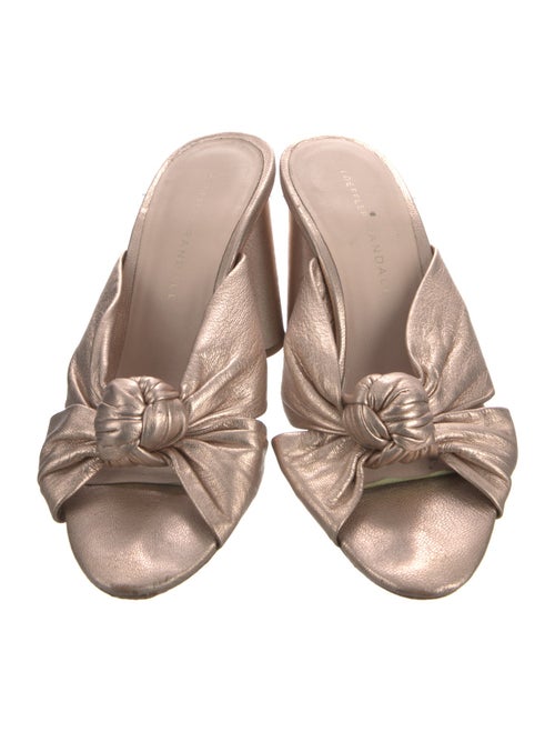 Loeffler Randall Leather Slides