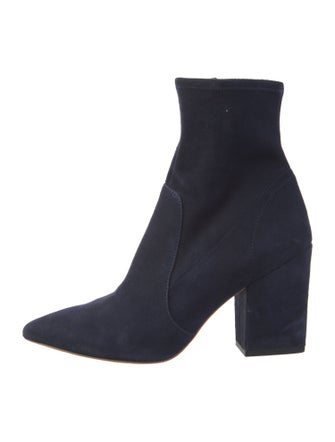 Loeffler Randall Suede Sock Boots