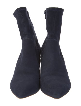 Loeffler Randall Suede Sock Boots