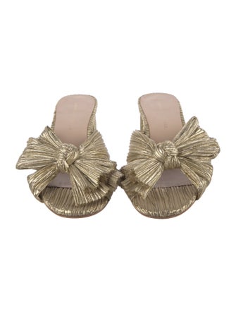 Loeffler Randall Bow Accents Slides